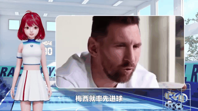 梅西重返赛场，晋级下一阶段首场状态出色，老鹰观众沸腾！
